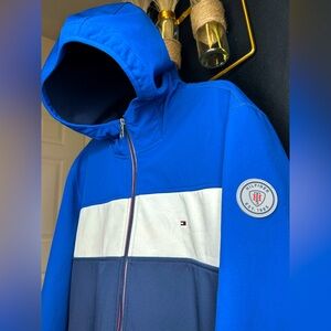 Tommy Hilfiger Royal Blue and White Jacket